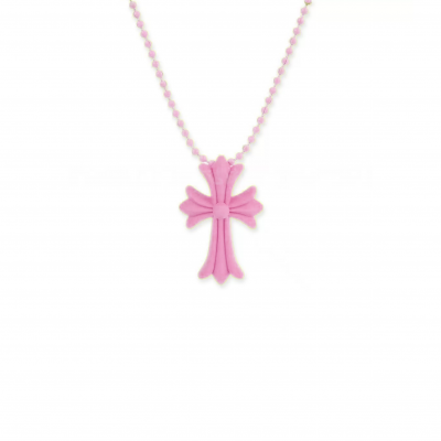 CHROME HEARTS SILICONE CROSS NECKLACE